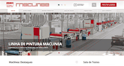 Desktop Screenshot of maclinea.com.br